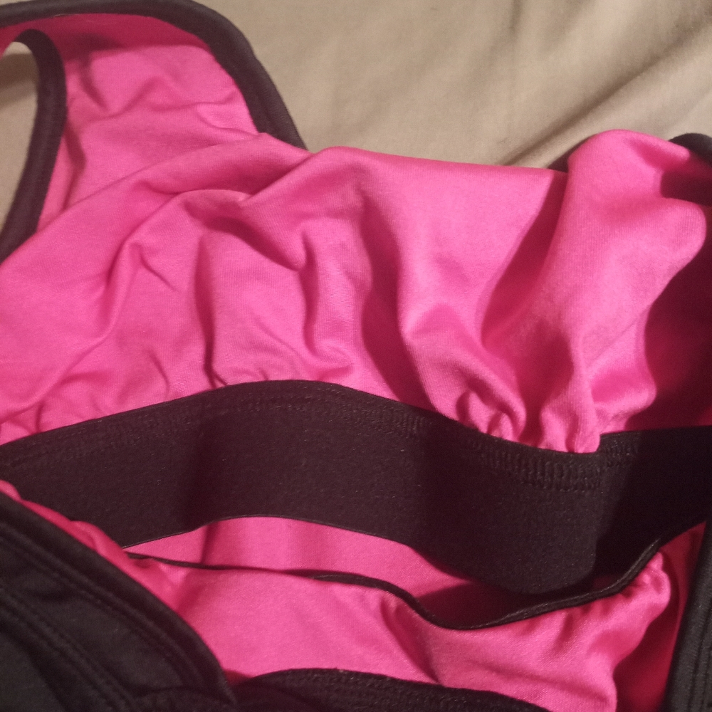 BOGO Black and pink Jillian Michaels Impact Racerback Tank Top - Picture 7 of 7